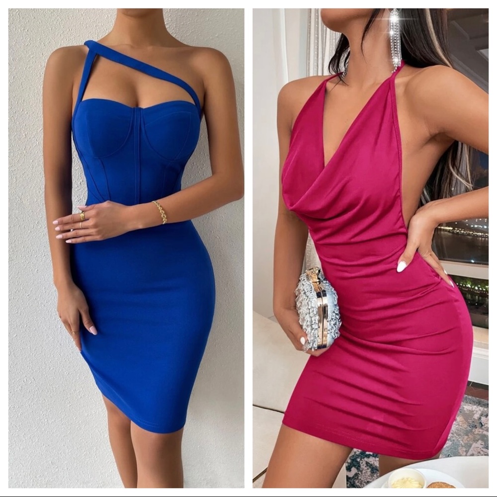 Lot of 2 size L (8/10) Shein dresses